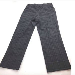 Paul Betenly Windowpane Dress Pants A-366